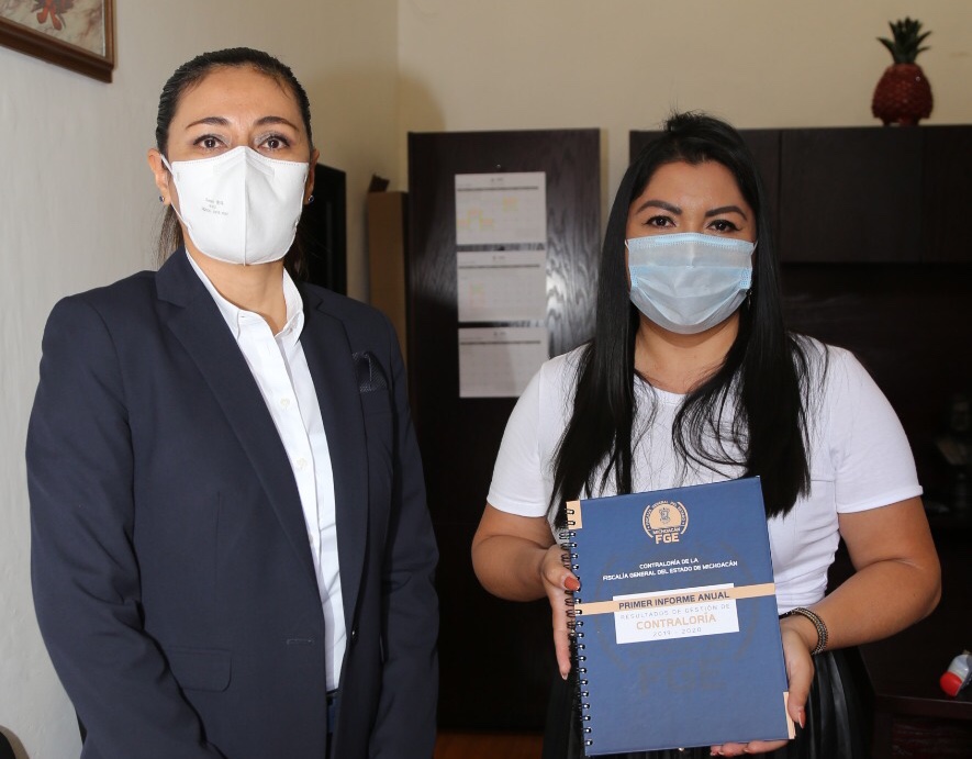  Presenta Contraloría Interna de la FGE, Primer Informe Anual de Resultados de Gestión