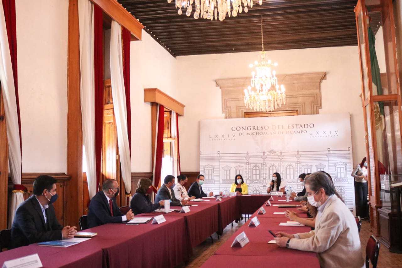  Se reúnen Legislativo, autoridades e Iniciativa Privada para trabajar en la recuperación económica de Michoacán