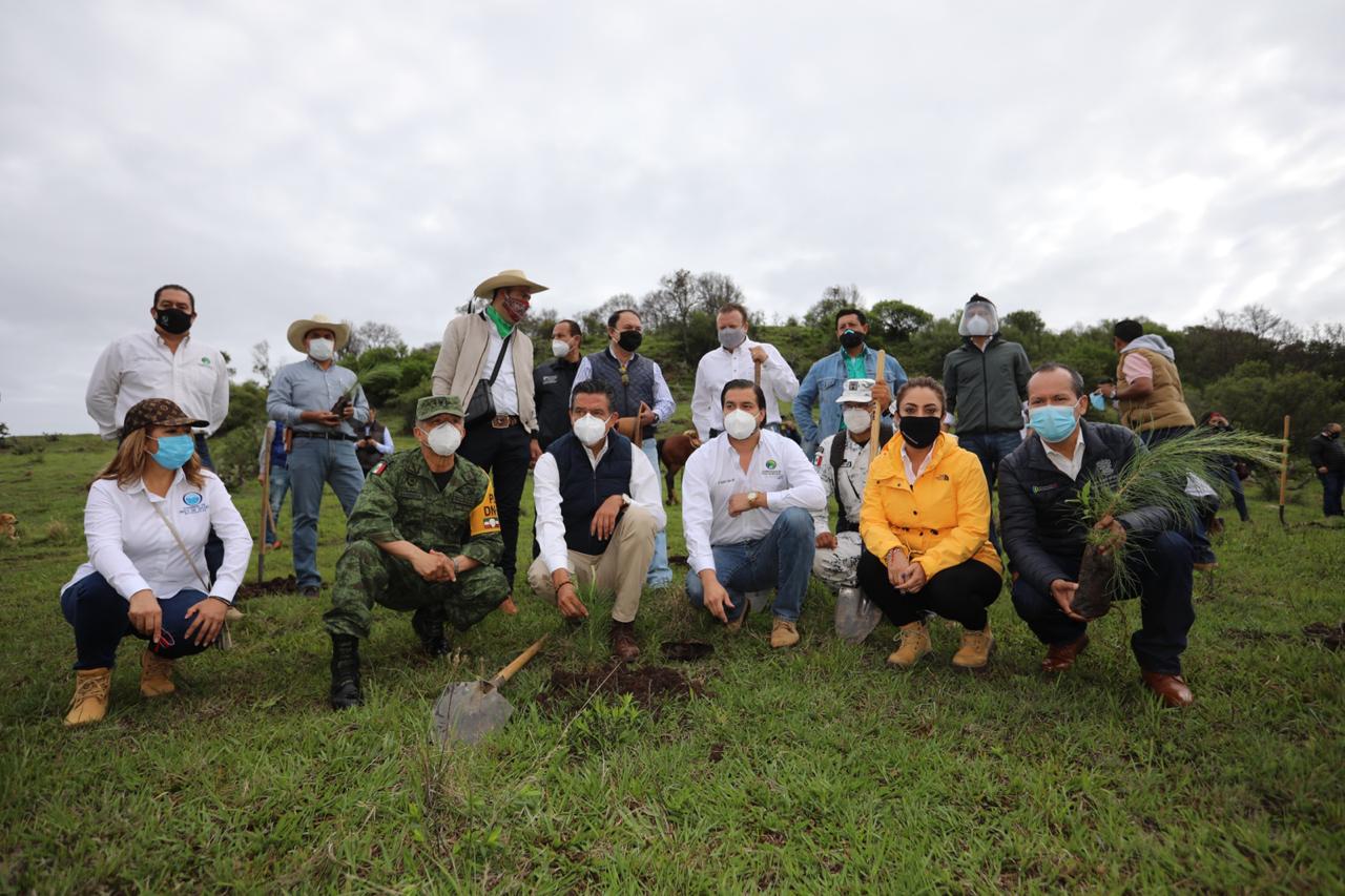Inicia Michoacán Campaña Estatal de Reforestación 2020