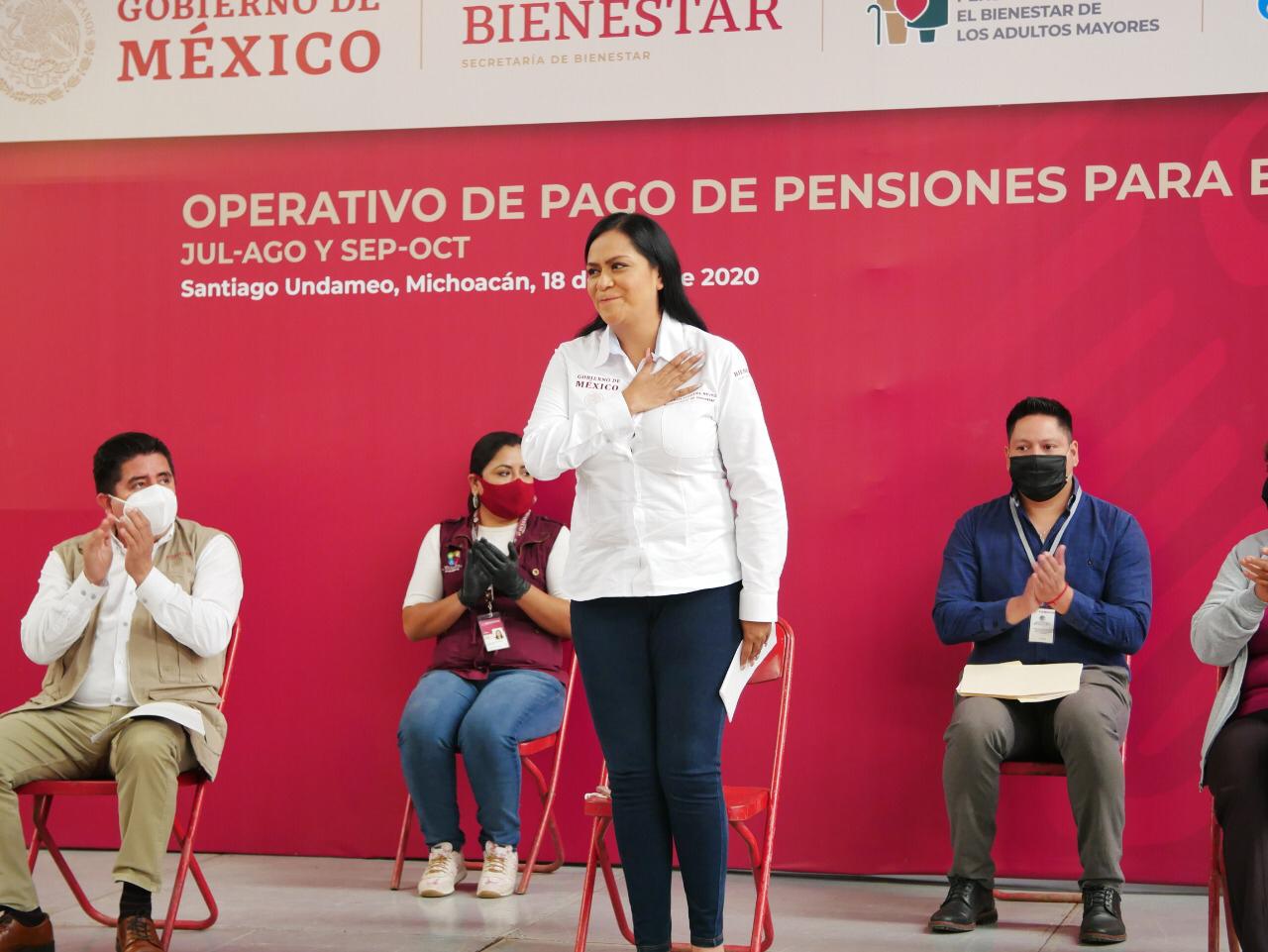  Adultos mayores, los más importantes para el Gobierno de México: Ariadna Montiel