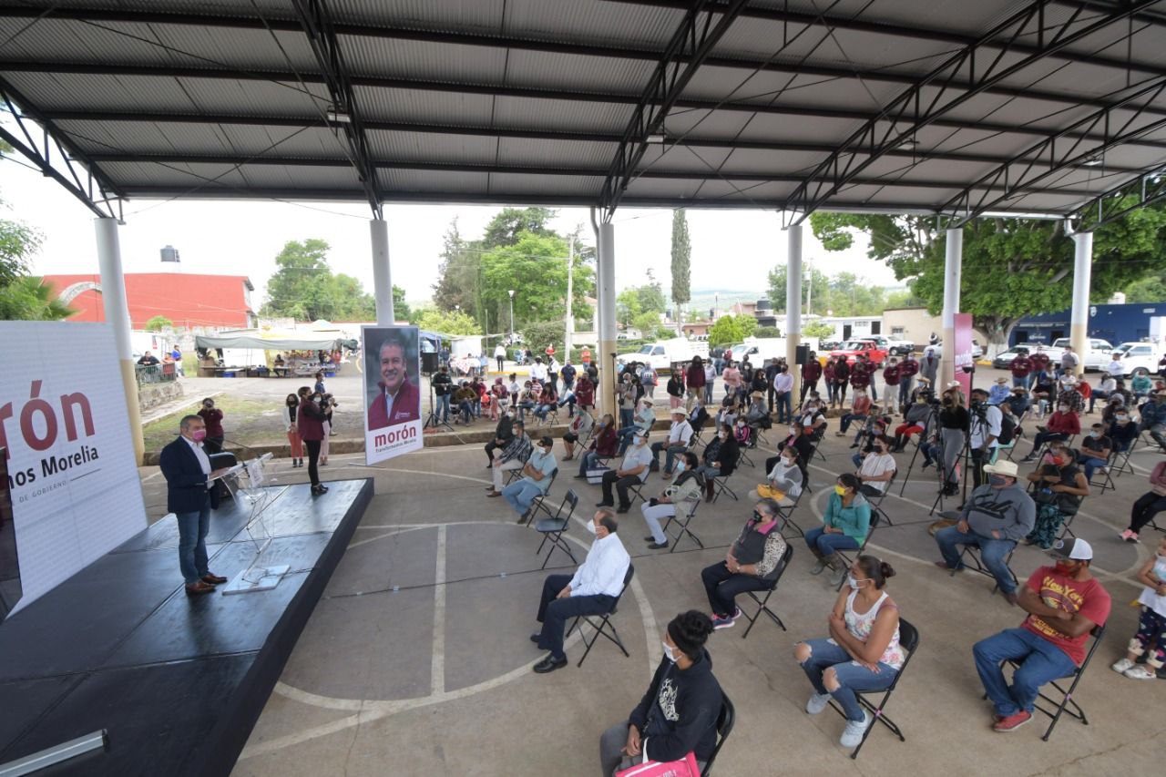  Presenta Raúl Morón segundo informe de Gobierno Municipal Regionalizado en Chiquimitío