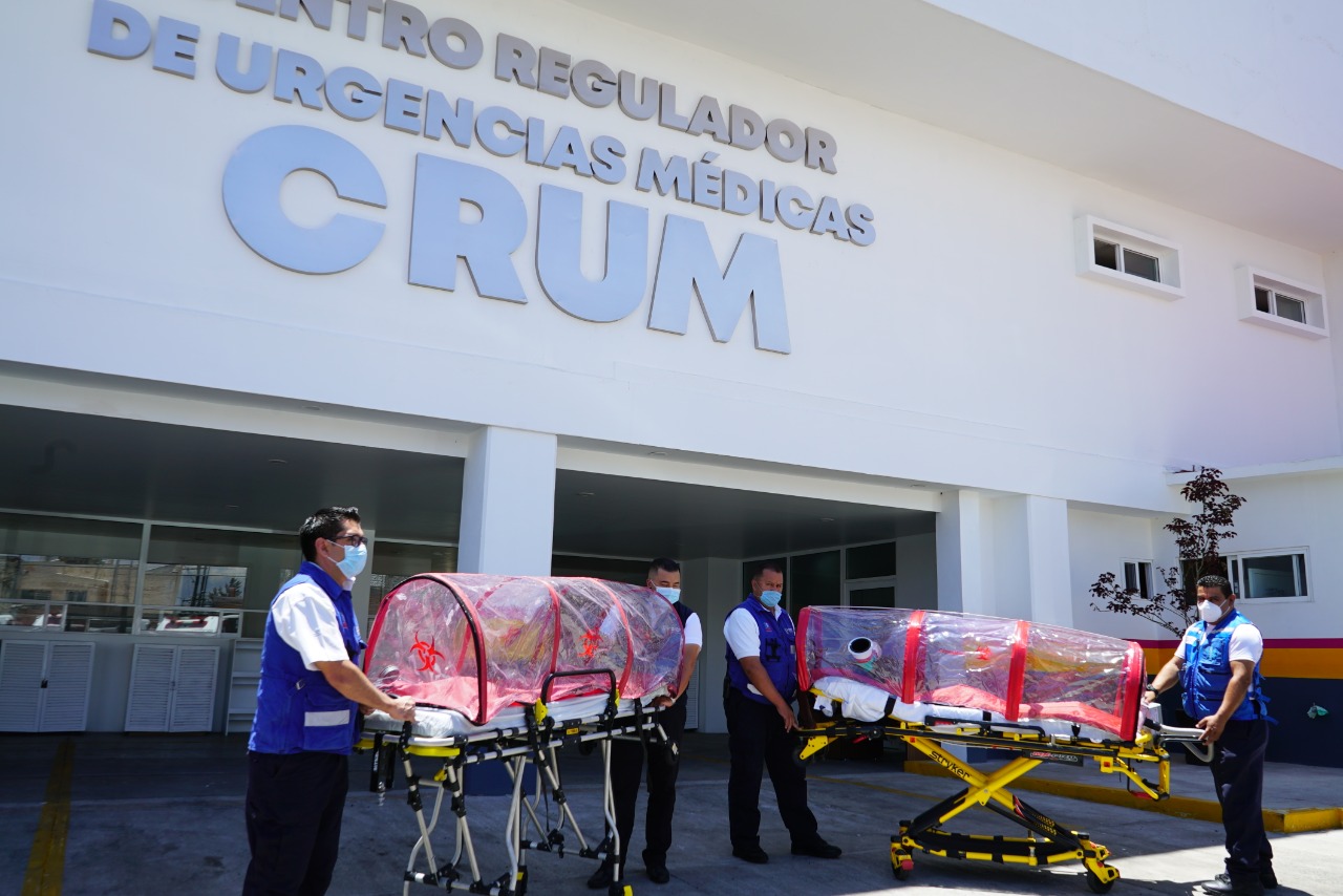  Ha realizado SSM 539 traslados exitosos de pacientes sospechosos y positivos a COVID-19