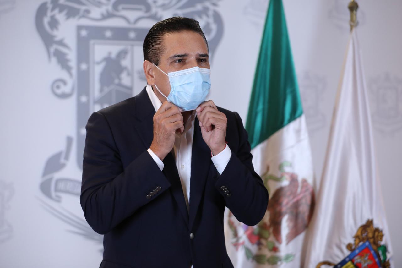No es momento de que funcionarios y sociedad bajen la guardia contra el COVID-19: Gobernador
