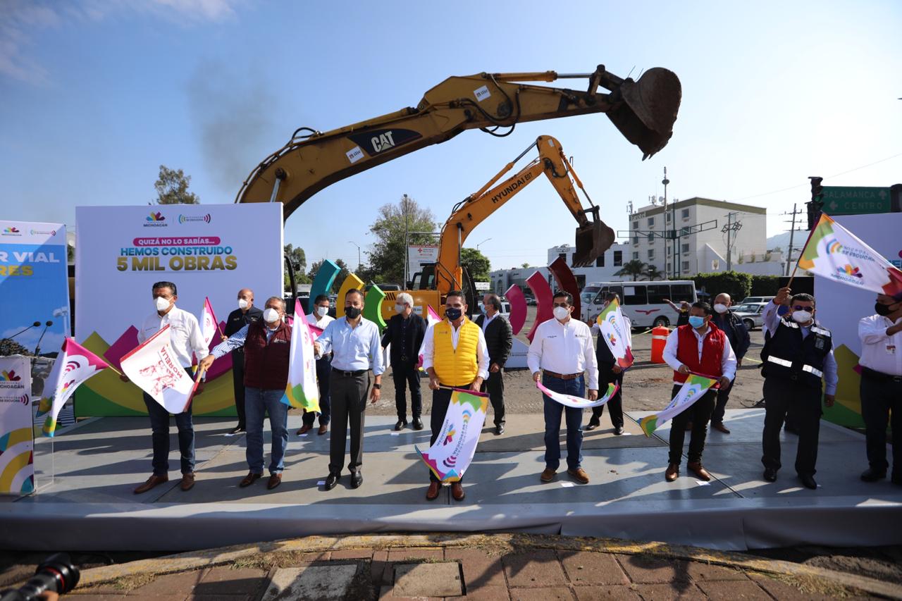  Da Gobernador banderazo de arranque de construcción del Distribuidor Vial Mil Cumbres