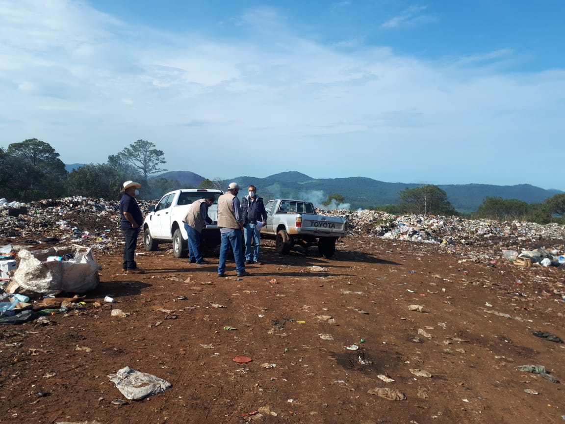  Inspecciona ProAm basurero municipal de Ario de Rosales