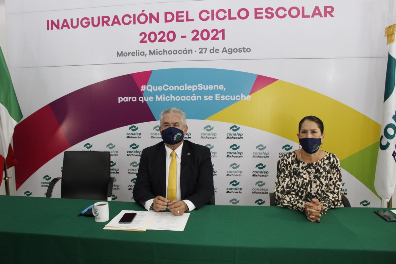  Inicia Conalep Michoacán de manera virtual el nuevo ciclo escolar