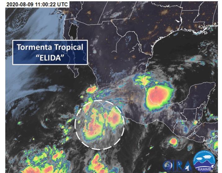  En alerta PC Estatal ante Tormenta Tropical “Elida”