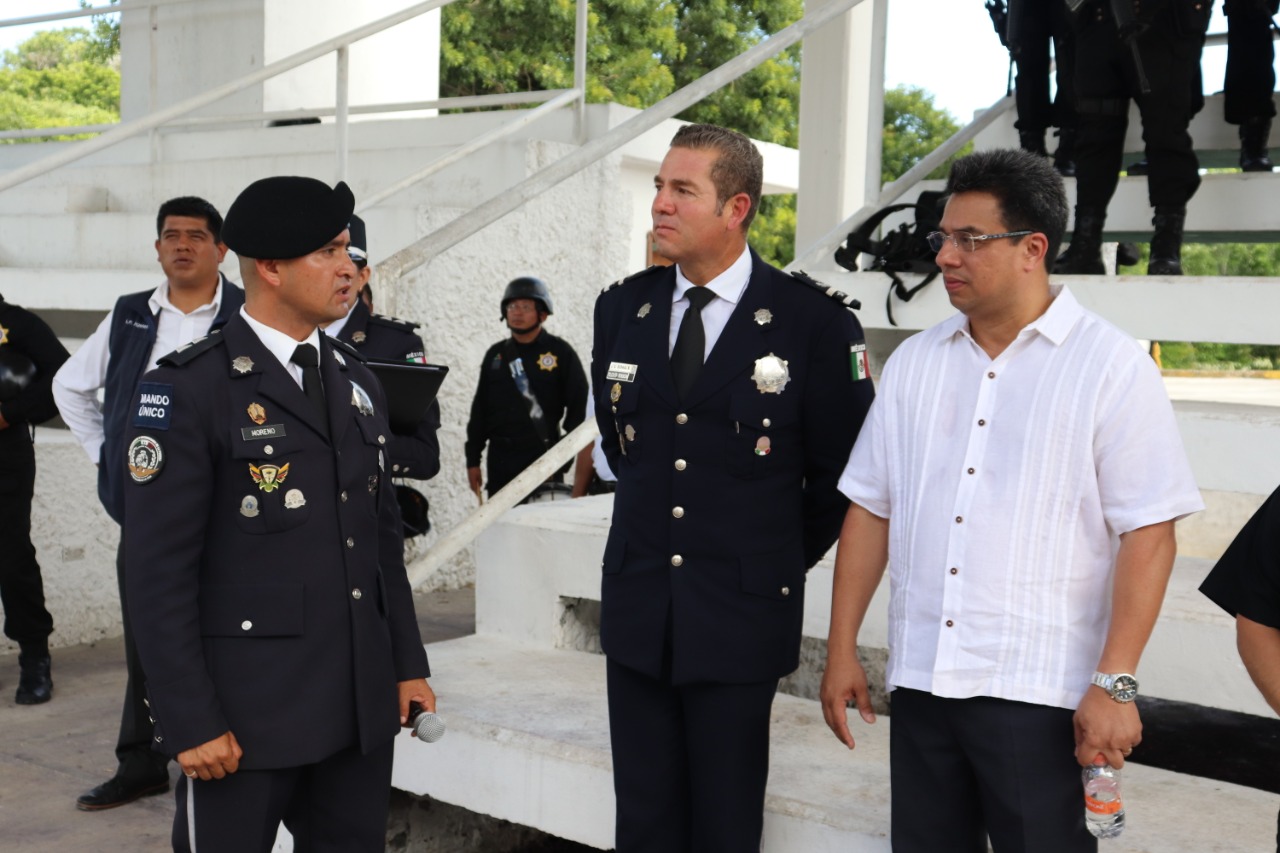 Inicia IEESSPP curso policial especializado en Campeche
