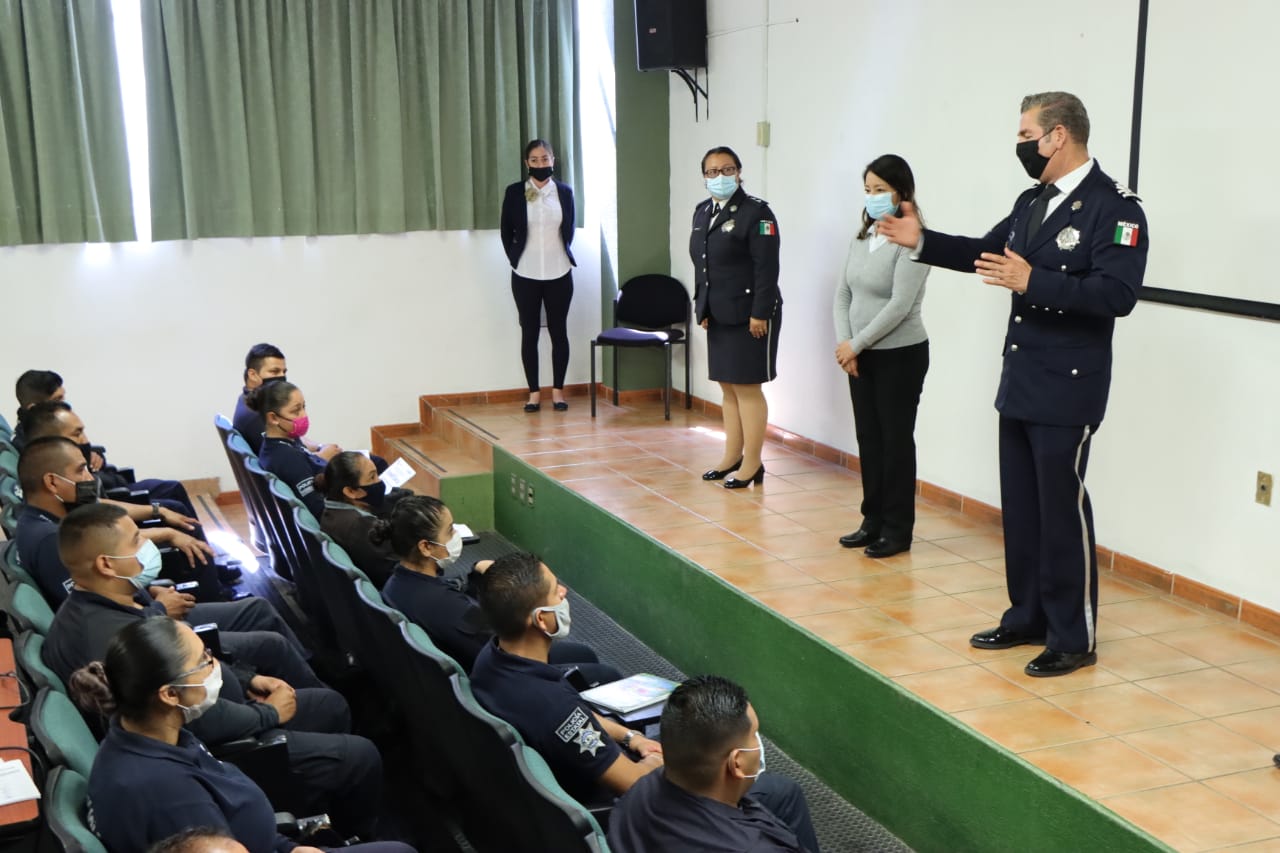 Finaliza IEESSPP curso en derechos humanos para Policía Michoacán