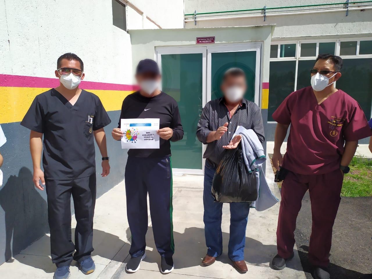 Egresa paciente del Hospital Comunitario de Tuzantla, superó COVID-19