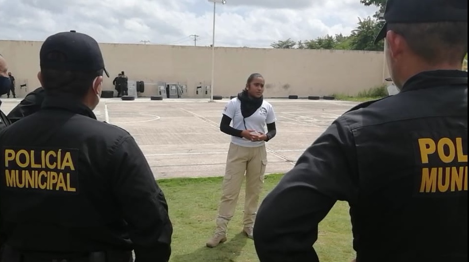  Supervisa IEESSPP capacitación de la Policía de Campeche
