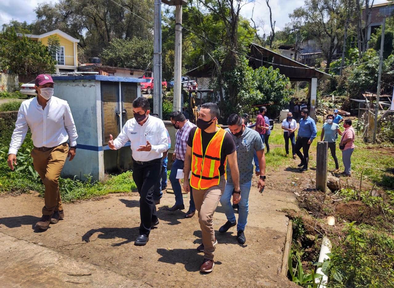  Beneficiado San Ángel Zurumucapio con inicio de obra hídrica