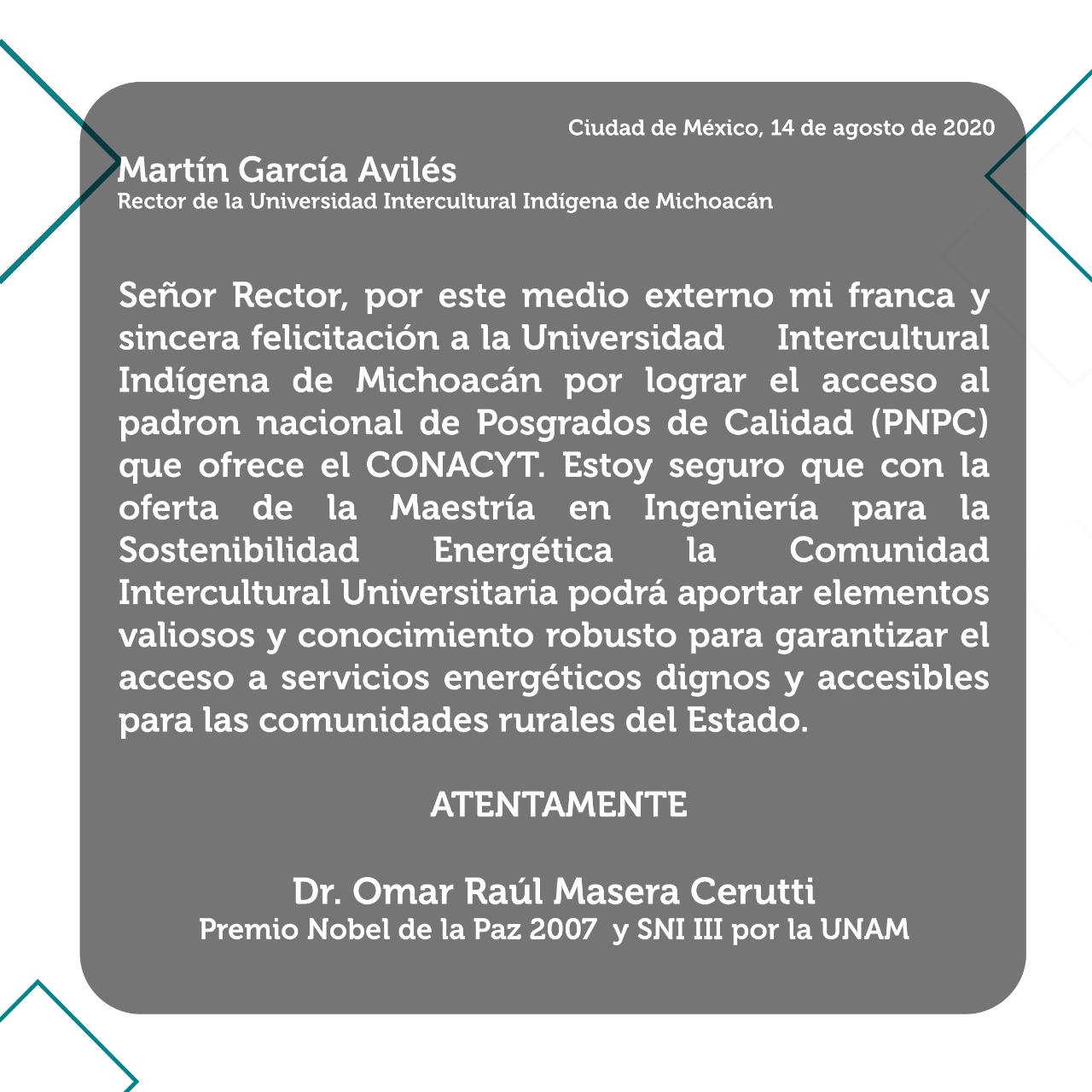  Ingresa UIIM a padrón nacional de Posgrados de Calidad CONACYT
