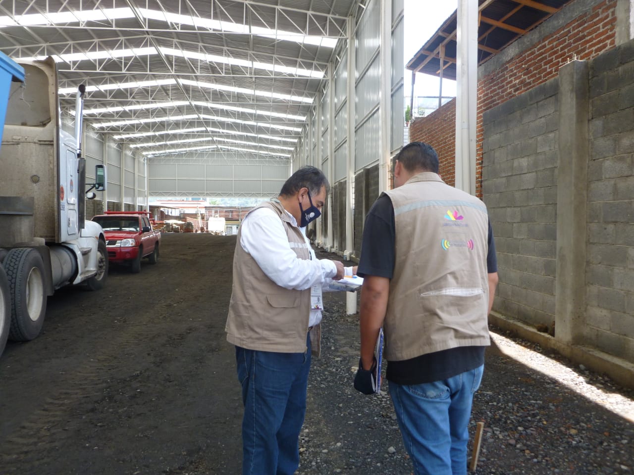  Inspecciona ProAm construcción de nave industrial en Uruapan