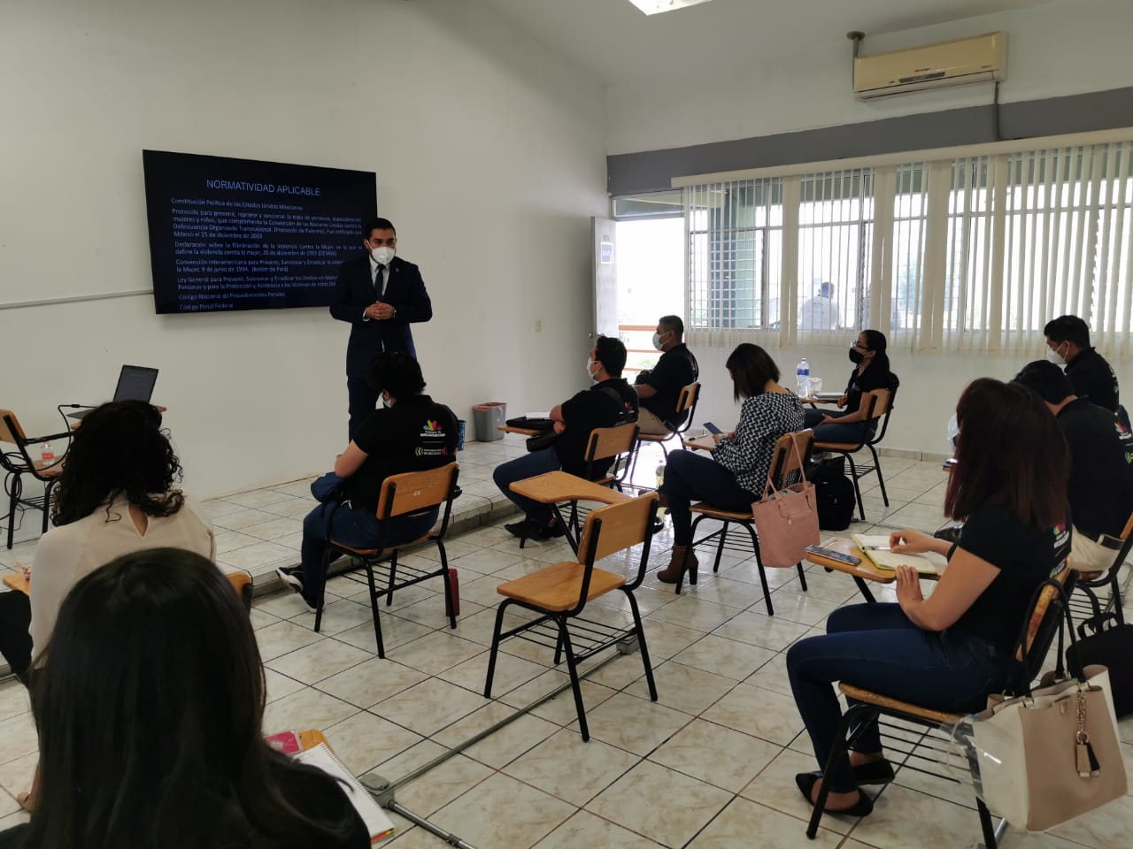  Imparte FGE capacitación para la atención a delito de trata de personas