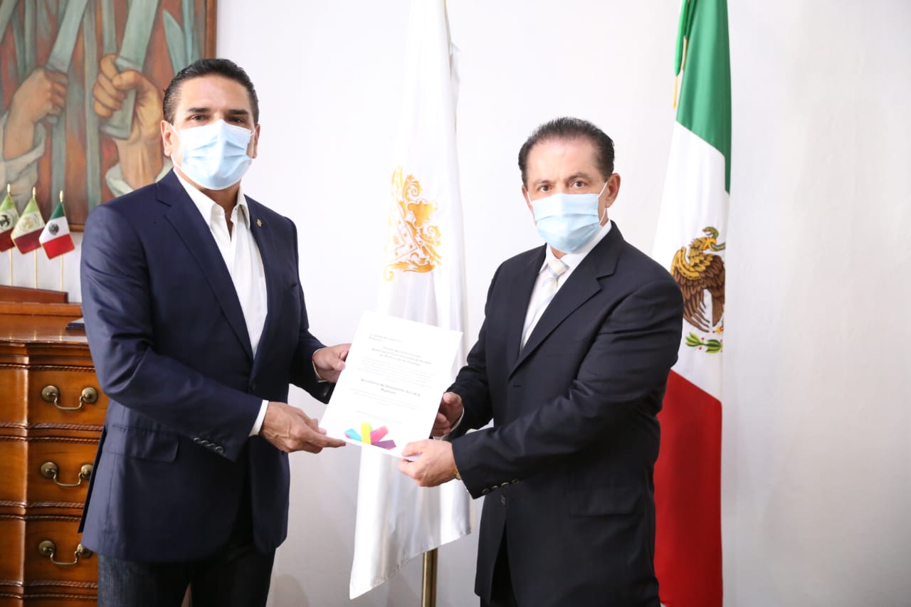  Nombra Gobernador a Carlos Río Valencia como nuevo secretario de Desarrollo Social y Humano