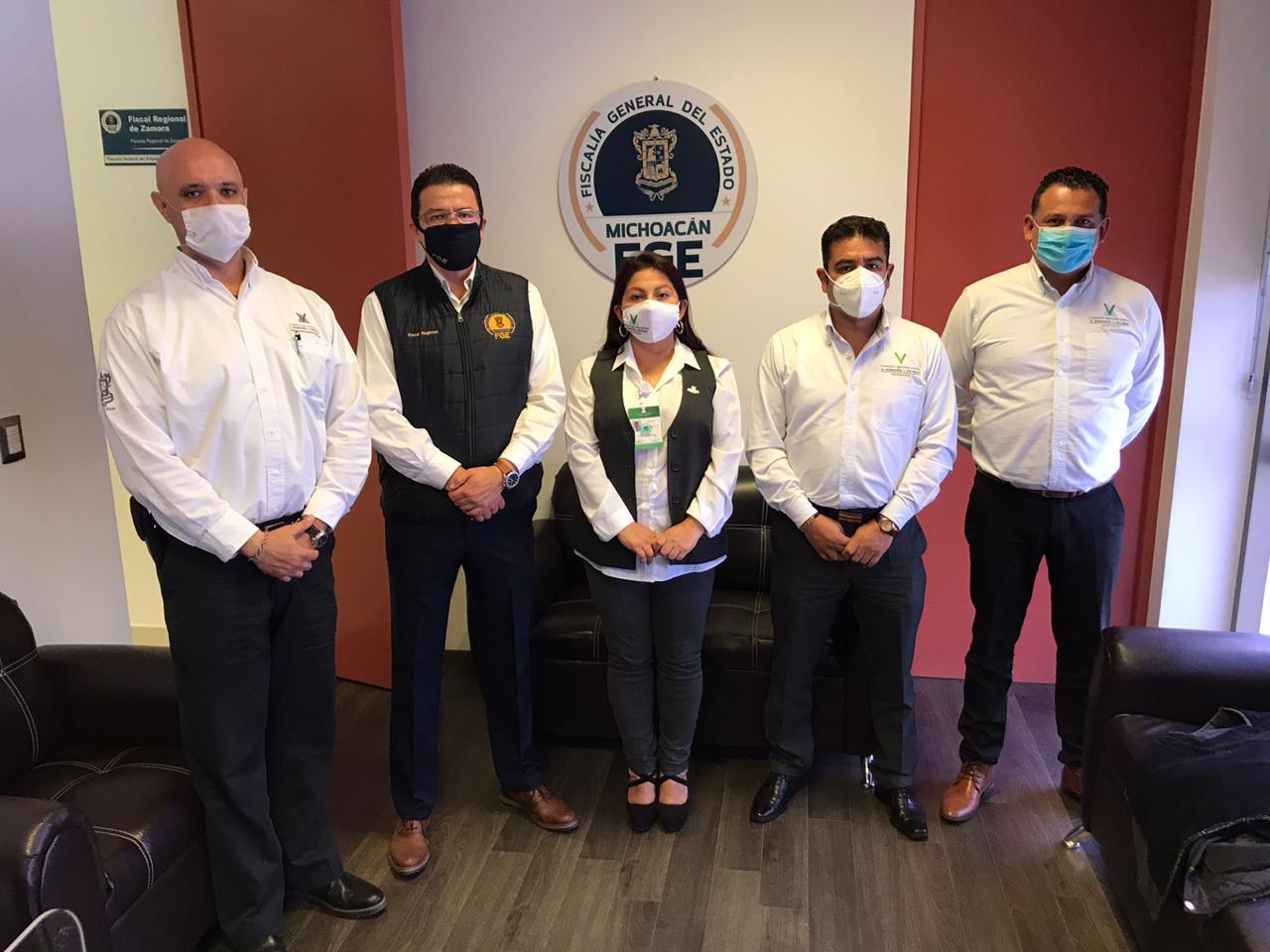  Alistan FGE y CEEAV agenda conjunta para reforzar atención a víctimas en Zamora