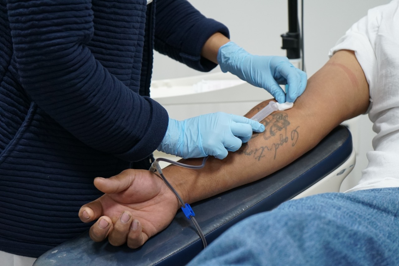  Donación de sangre, proceso seguro para los voluntarios
