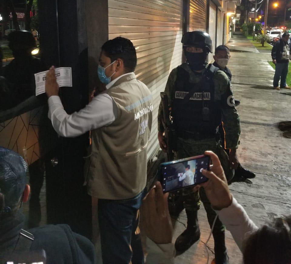  Suspendidos 150 establecimientos por no acatar medidas preventivas contra COVID-19