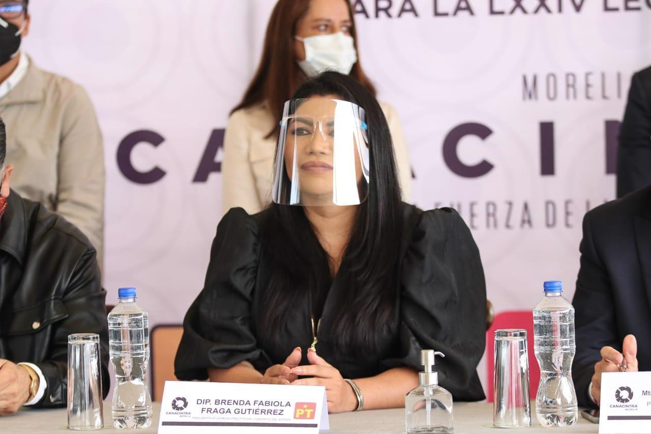  Titular de Seguridad Pública podría comparecer ante Congreso por represión en Tiripetío: Brenda Fraga