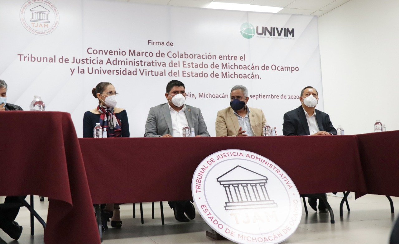  Firma TJAM convenio con UNIVIM