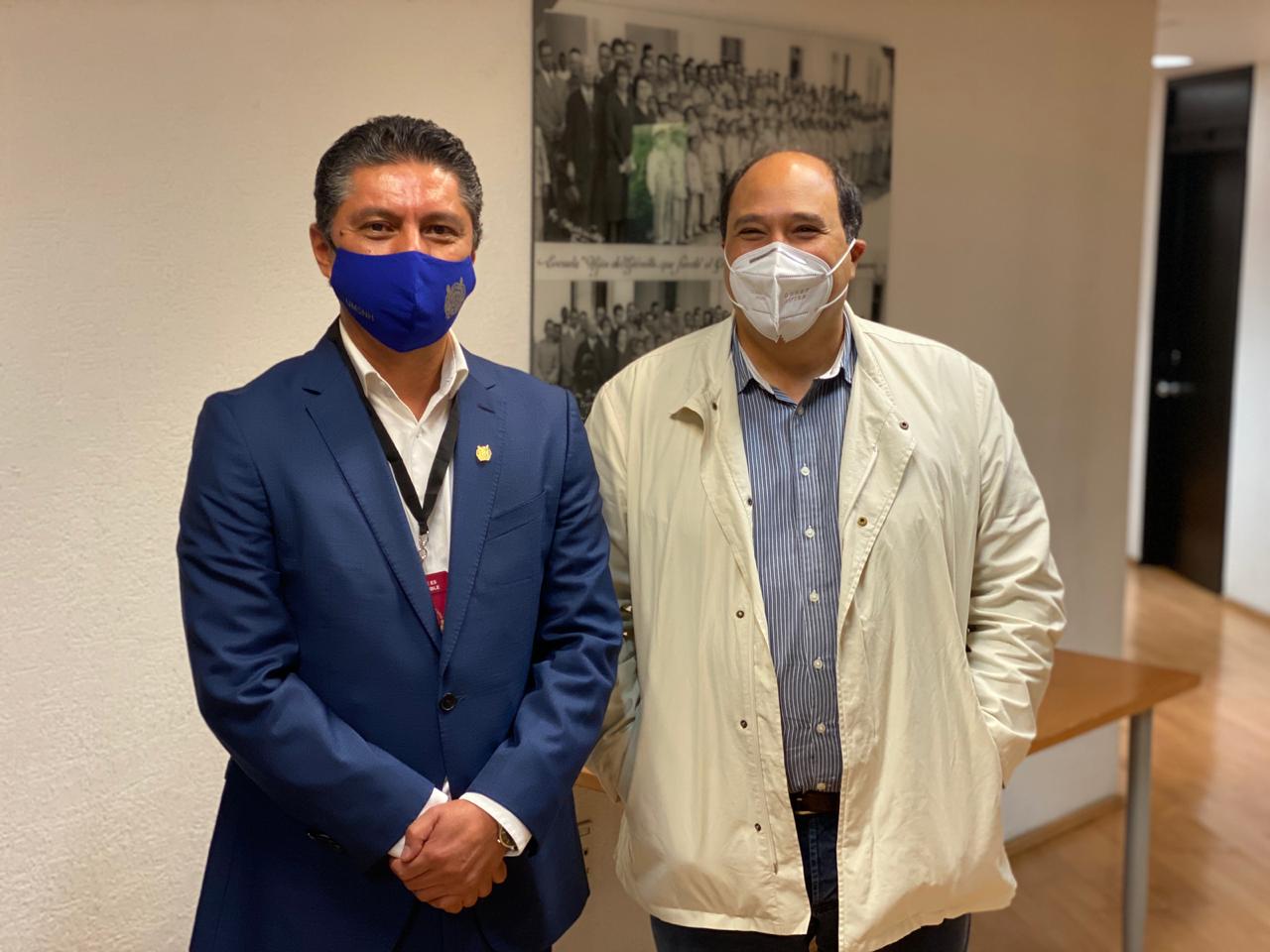  ANTE PRESIDENCIA DE LA REPÚBLICA, EL RECTOR RAÚL CÁRDENAS FORTALECE GESTIÓN DE RECURSOS PARA LA UMSNH