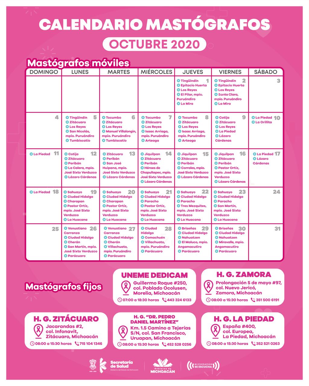 Invita SSM a mujeres a realizarse mastografía gratuita