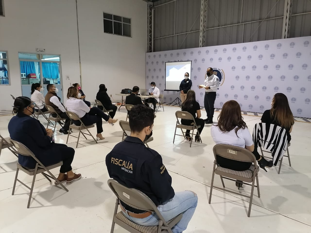  Refuerza FGE acciones para la atención a la salud de su personal