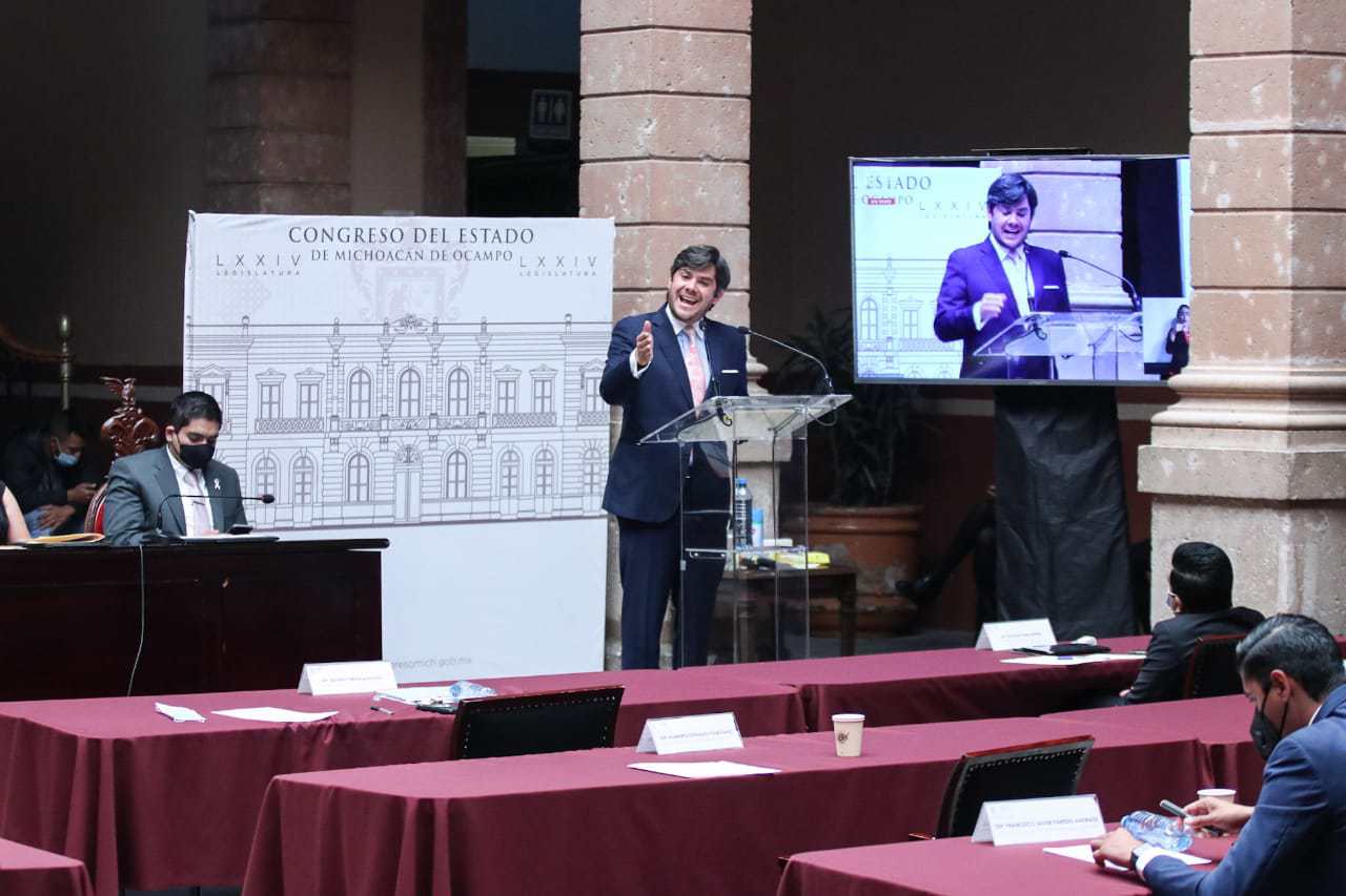 Michoacán requiere una Gran Alianza para recuperar la paz social: Eduardo Orihuela