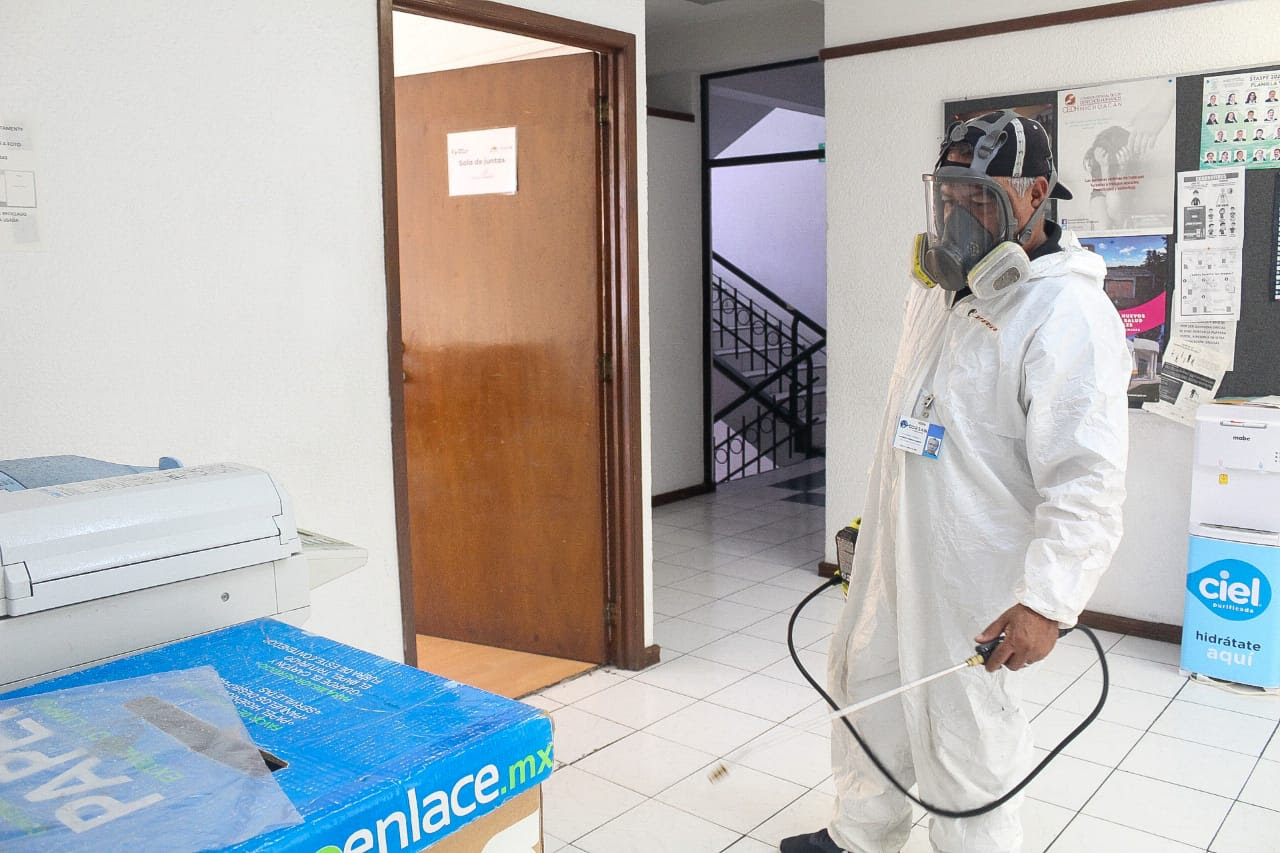  Suspenderá Ijumich atención en oficinas por desinfección
