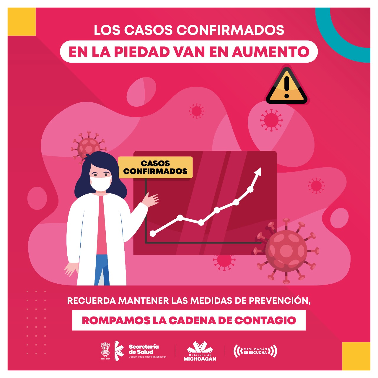  Llega Hospital General La Piedad a su máxima capacidad en camas COVID-19