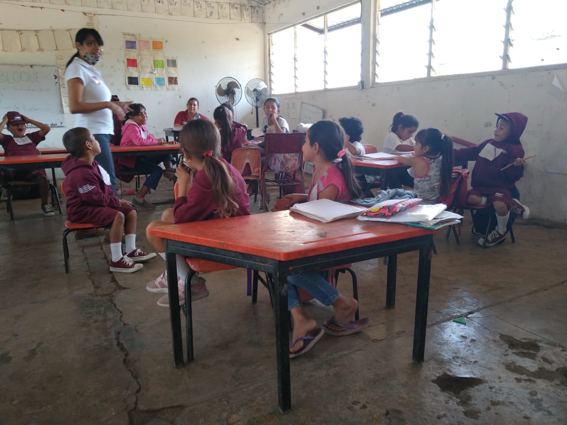  Viven alumnos de primaria de Apatzingán jornada de prevención de violencia escolar