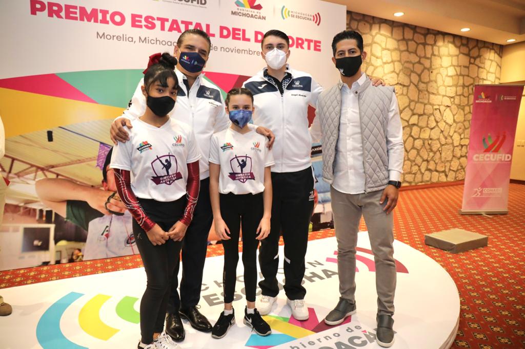  Entrega Silvano Aureoles Premio Estatal del Deporte