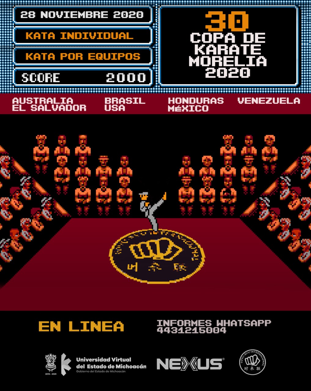  Impulsa UNIVIM torneo virtual de karate