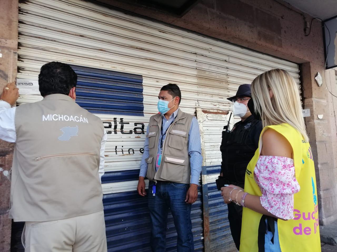  En La Piedad, 12 establecimientos suspendidos por no cumplir normas ante COVID-19