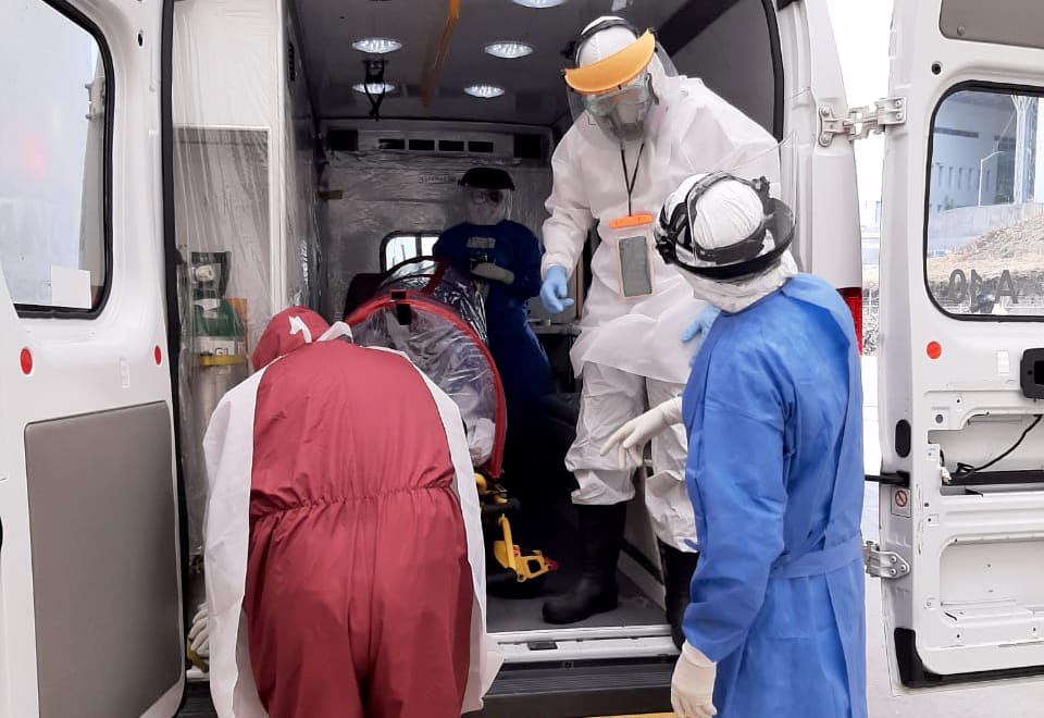  Paramédicos de la SSM, en lucha permanente contra COVID-19