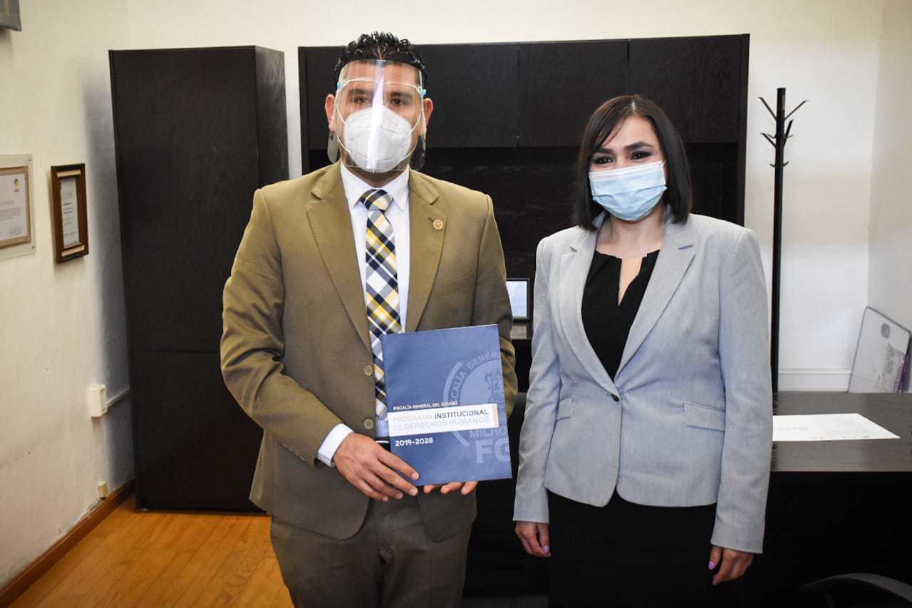  Recibe Congreso del Estado Programa Institucional de Derechos Humanos de la FGE