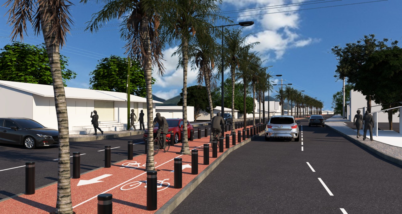  Acceso norte a Huetamo, moderno y equilibrado