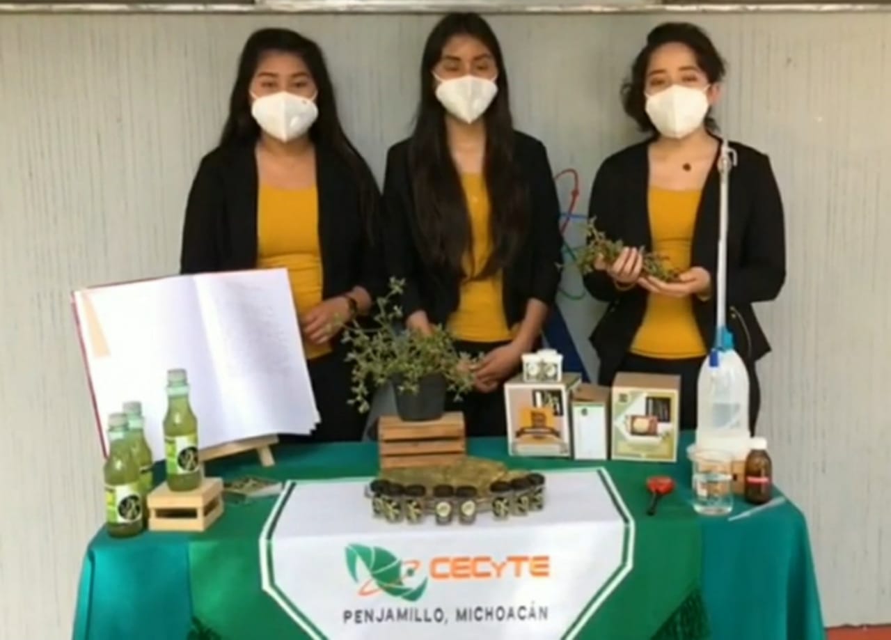  Logran acreditación a Portugal y obtienen medallas, alumnas del plantel Penjamillo del CECyTEM