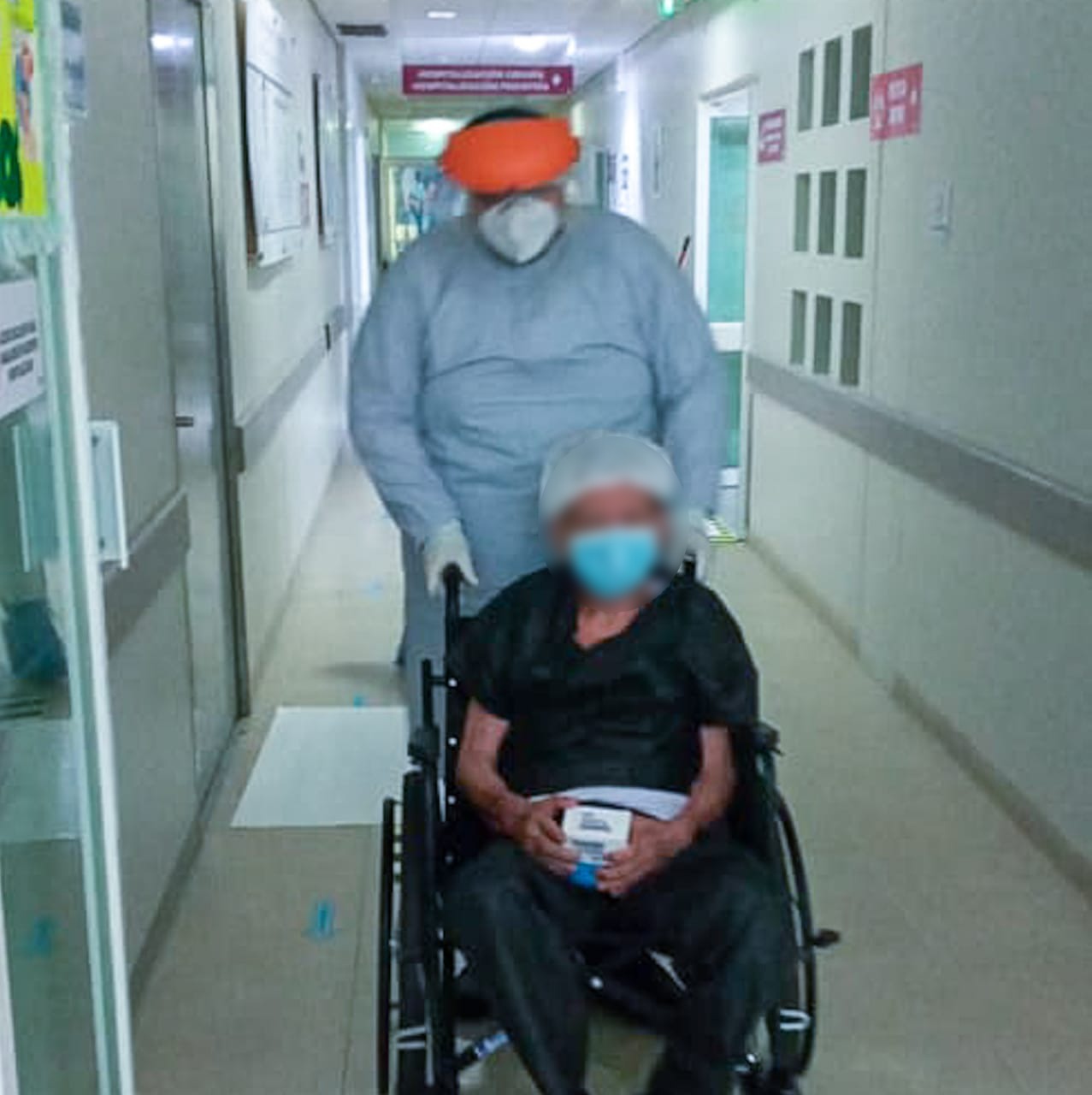  Paciente de 83 años vence COVID-19 en Hospital General de Apatzingán