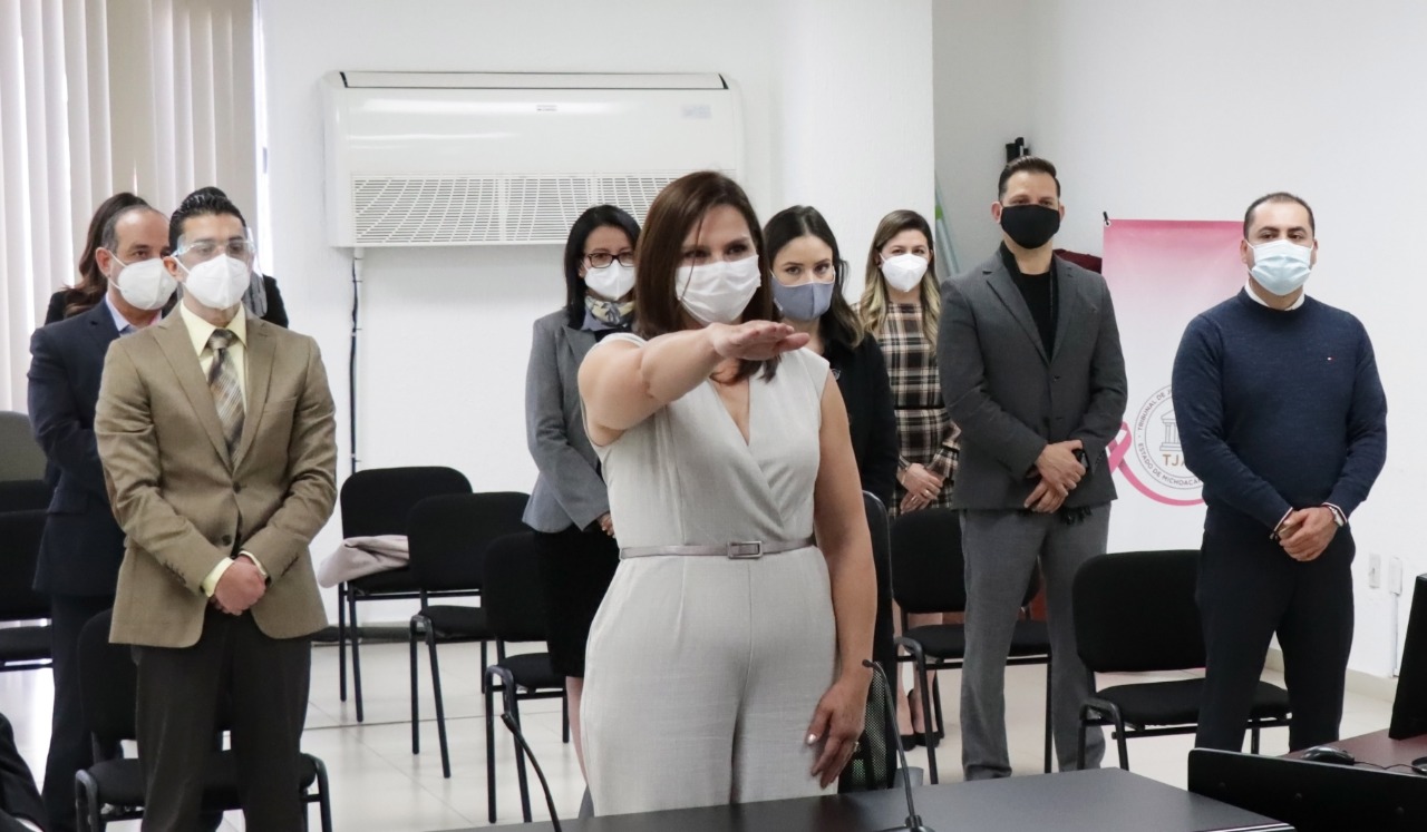  Designa Jurado nueva juez administrativa para el TJAM
