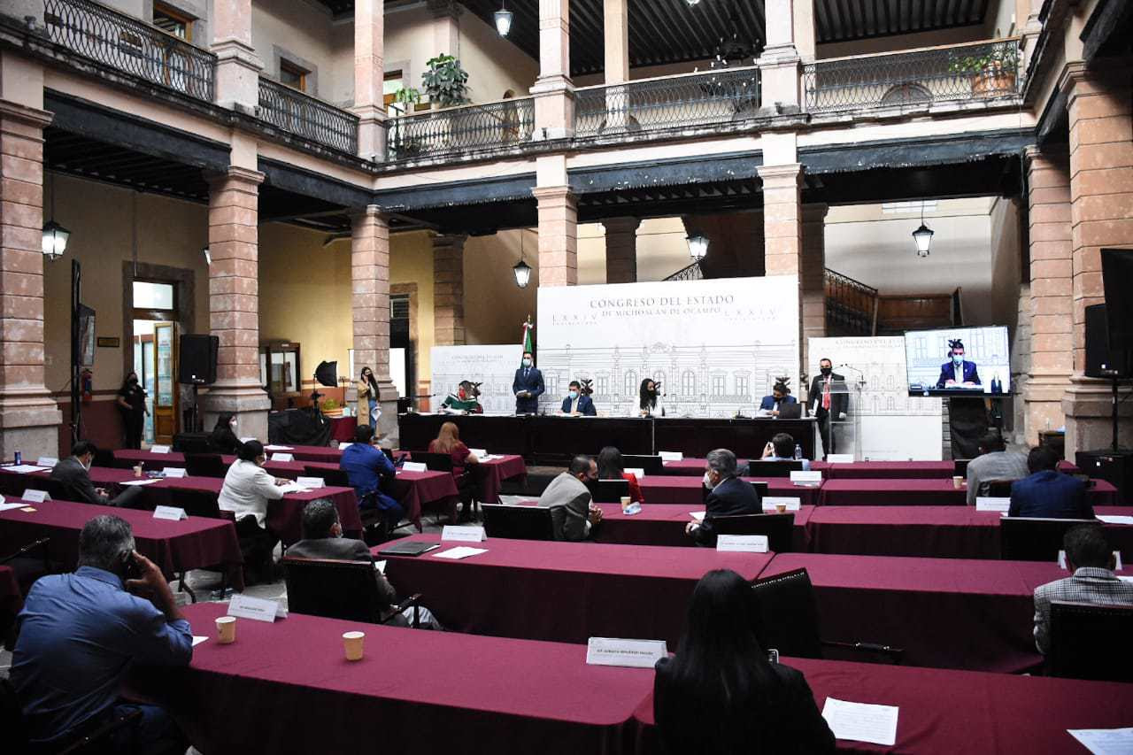  Aprueban diputados reformas a la Constitución Local para fortalecer coordinación de poderes con la Guardia Nacional