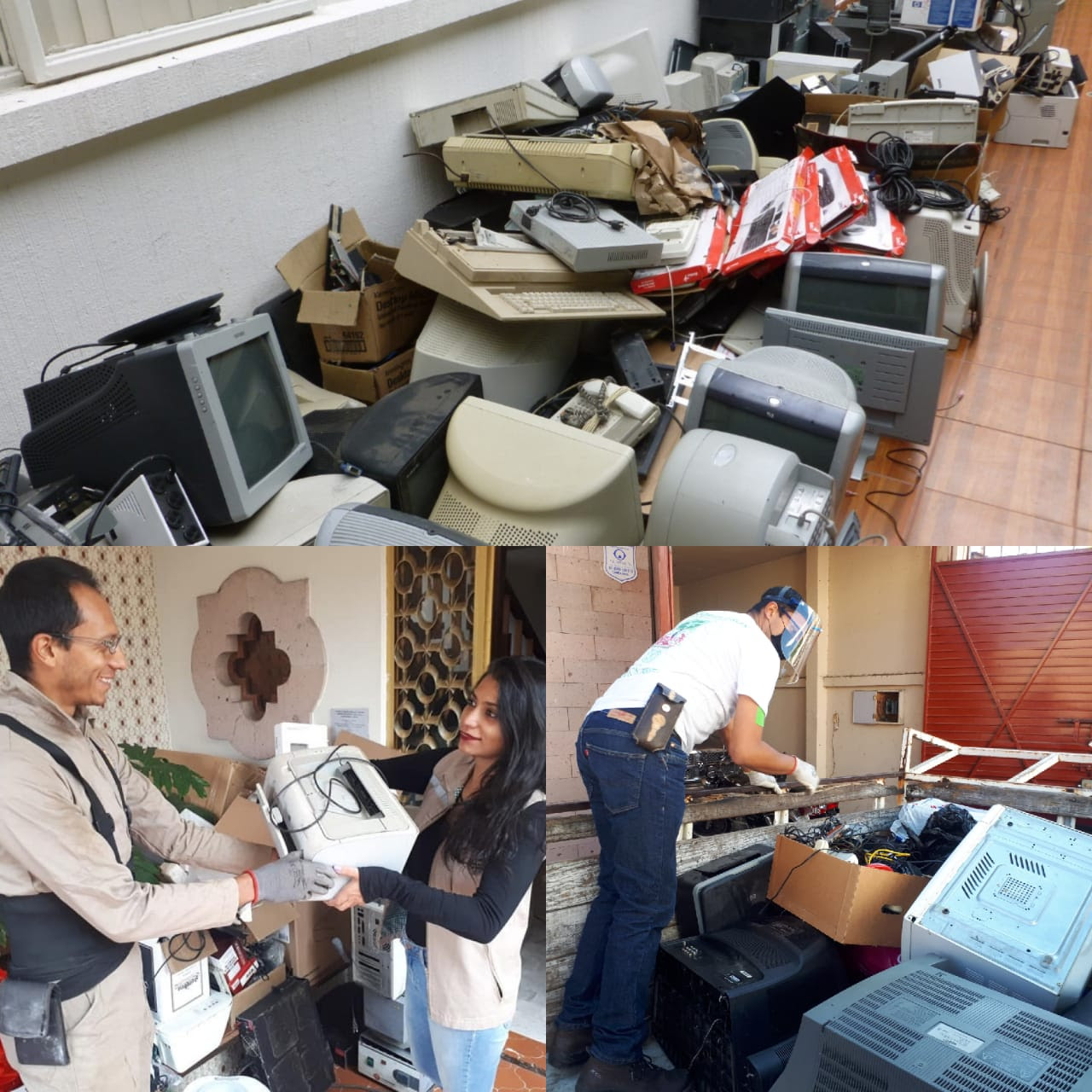  Más de 7 toneladas de residuos electrónicos recuperados este año