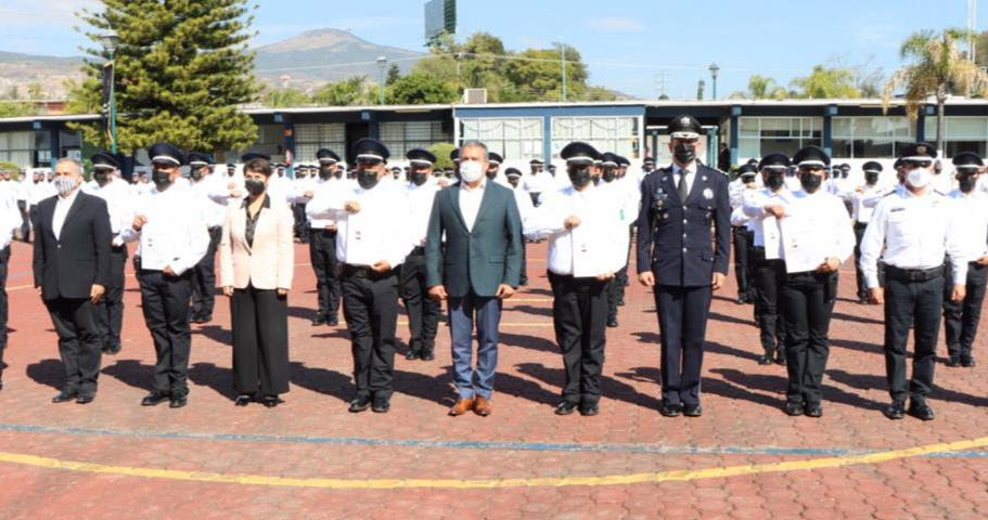  Gradúa IEESSPP el tercer escalón de Policía Morelia