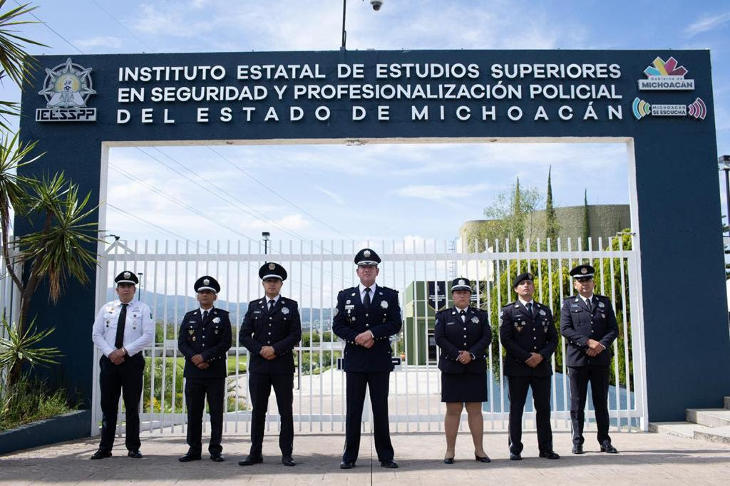  Se consolida la capacitación policial en Michoacán