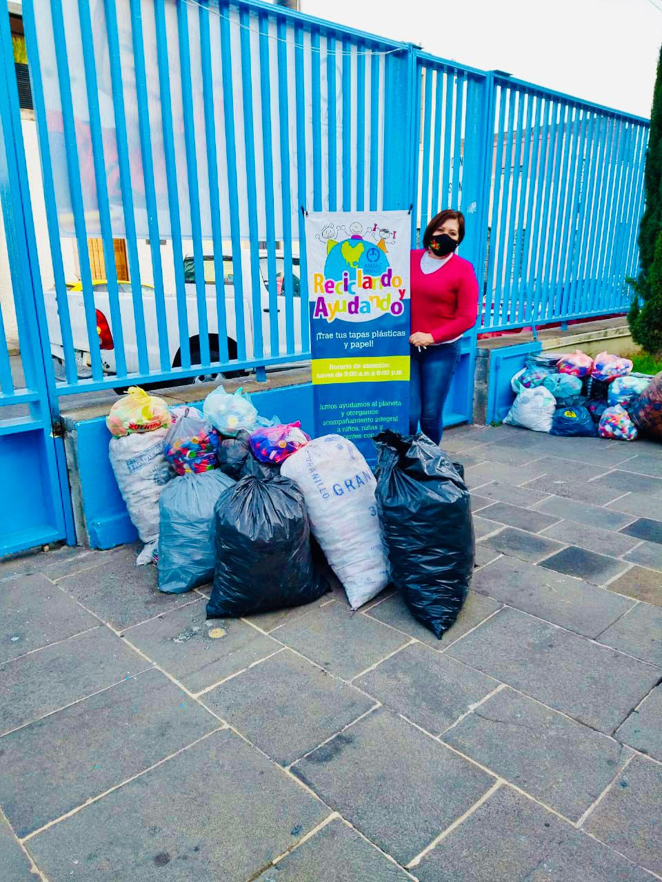  Reúne ReciCanje ocho toneladas de tapitas para apoyar a niñas y niños con cáncer