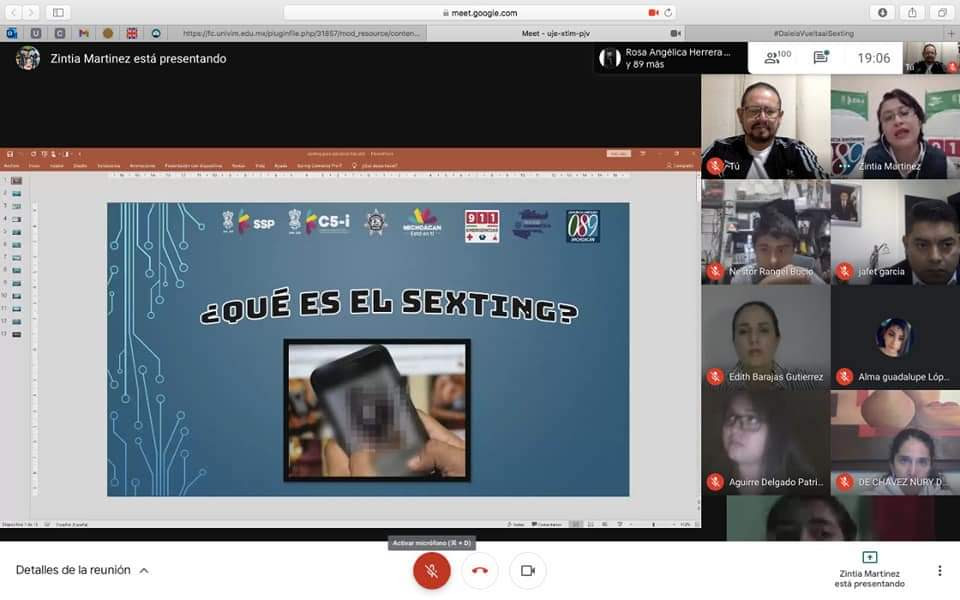 Instruyen a jóvenes y personal del CECyTEM Capula sobre delitos cibernéticos
