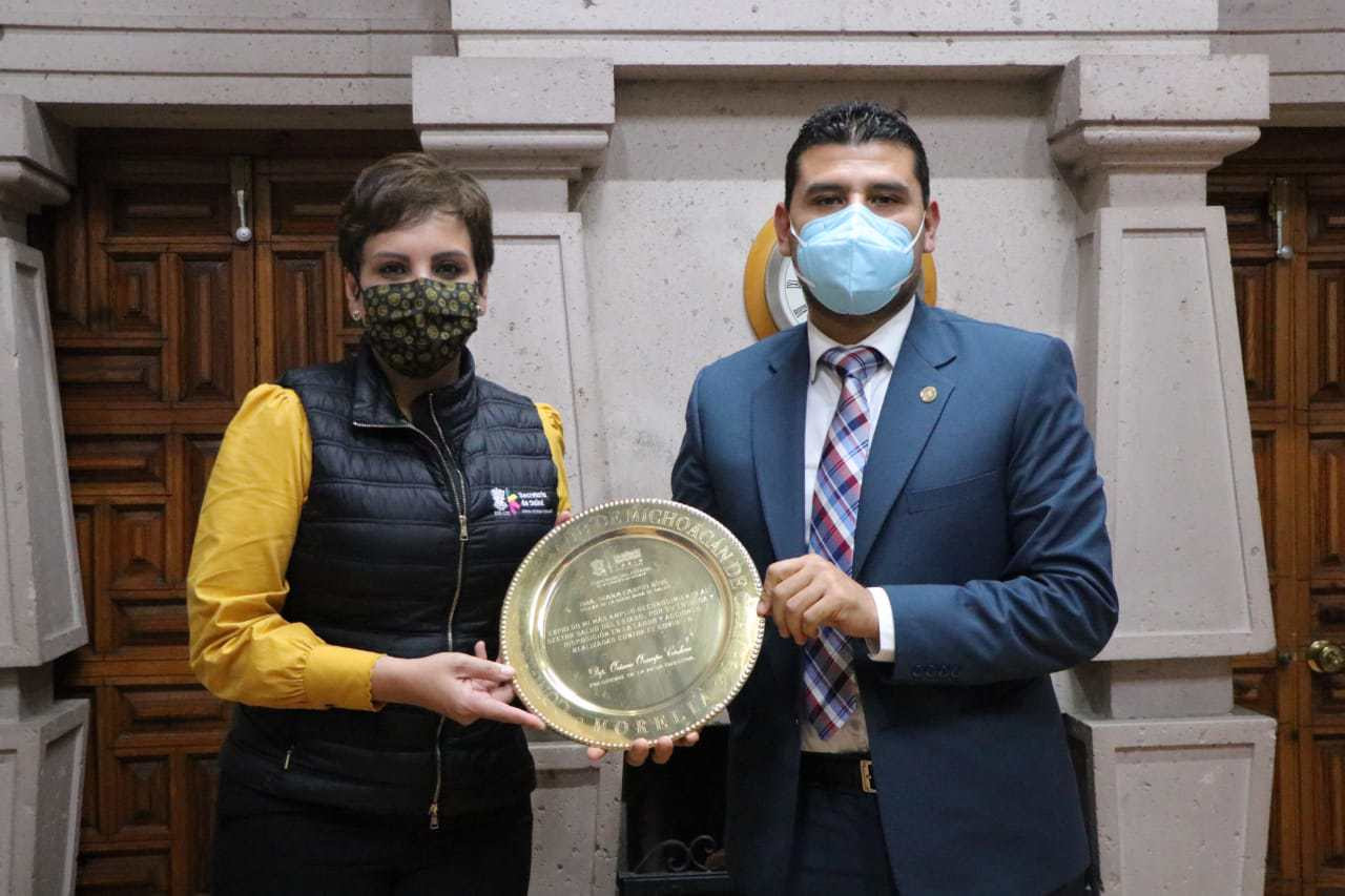  Reconoce Octavio Ocampo labor del personal de salud frente al Covid-19