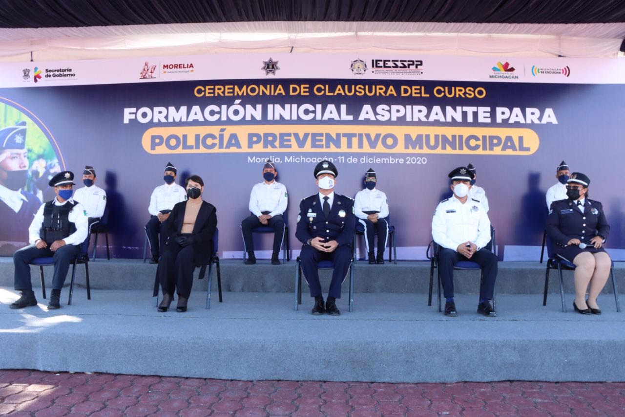  Gradúa IEESSPP segundo escalón de Policía Morelia