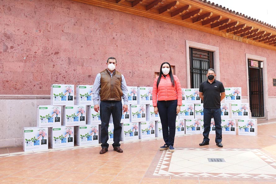  Adriana Campos anunció la llegada de los primeros 40 concentradores de oxígeno